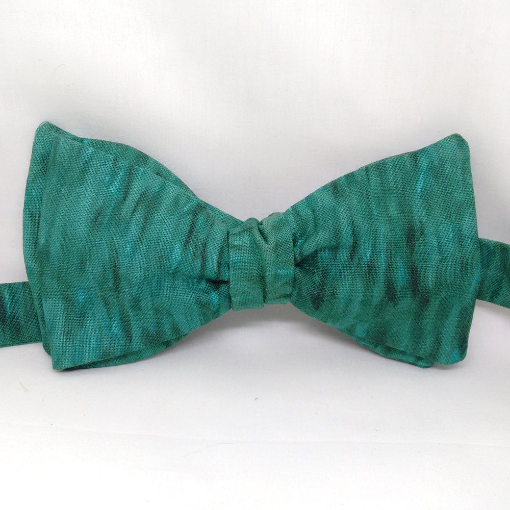 Shades of Green Bow Tie Zepherra Hommes